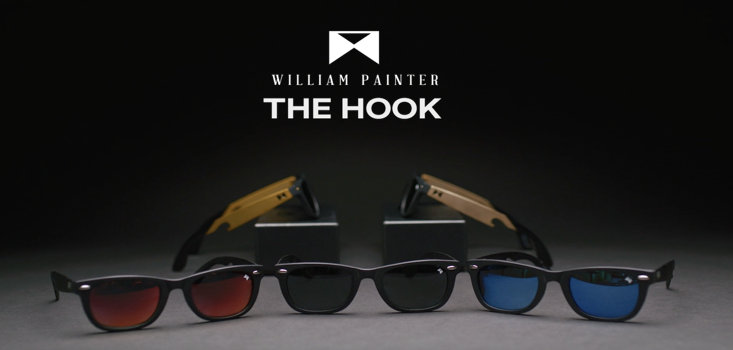 Amazon.com: William Painter The Hook Titanium Polarized Classic